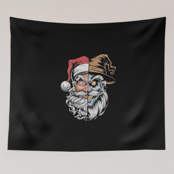 Item preview, Dual-faced Santa Claus  designed and sold by Gentle40Winks.