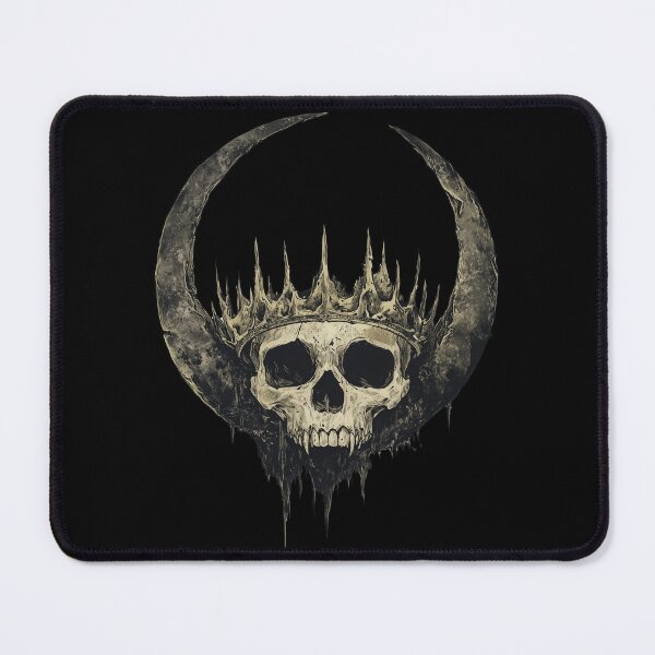 Item preview, Crowned Skull with Crescent designed and sold by valerko26.