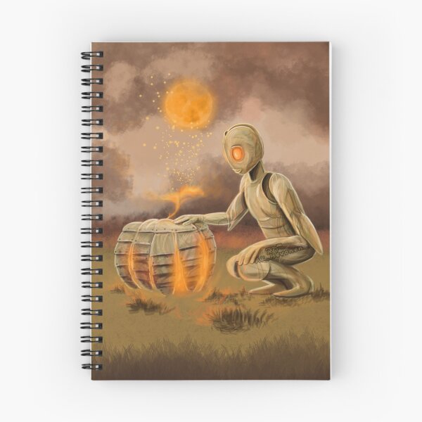 Item preview, Robotic Halloween Painting designed and sold by AK-Hevonen.
