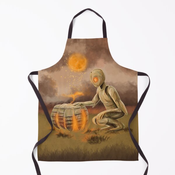 Item preview, Robotic Halloween Painting designed and sold by AK-Hevonen.
