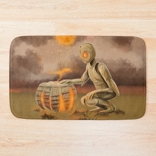 Item preview, Robotic Halloween Painting designed and sold by AK-Hevonen.