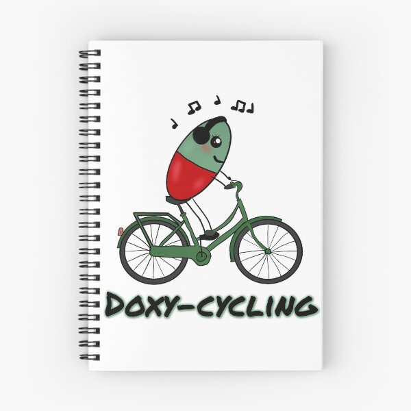 Item preview, Doxy-cycling, medical puns designed and sold by Tamm-art.
