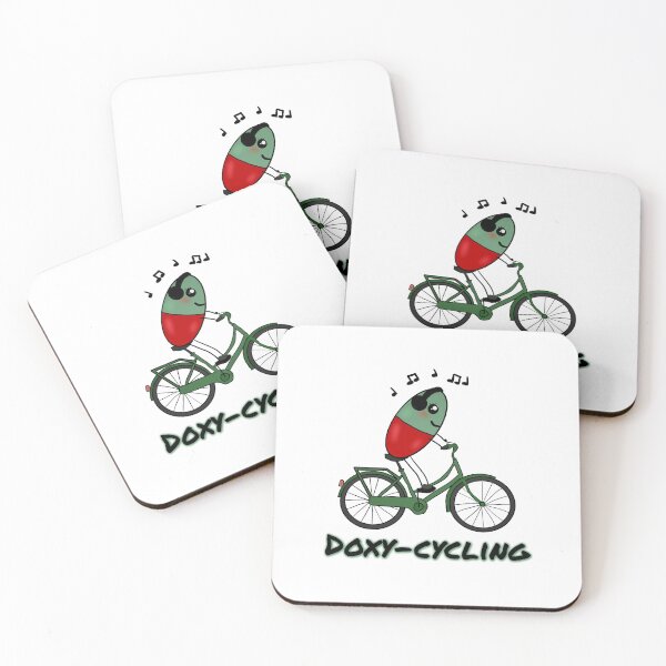 Item preview, Doxy-cycling, medical puns designed and sold by Tamm-art.
