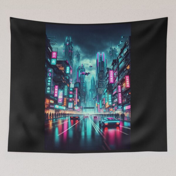 Item preview, Futuristic City designed and sold by REINADODESIGNS.