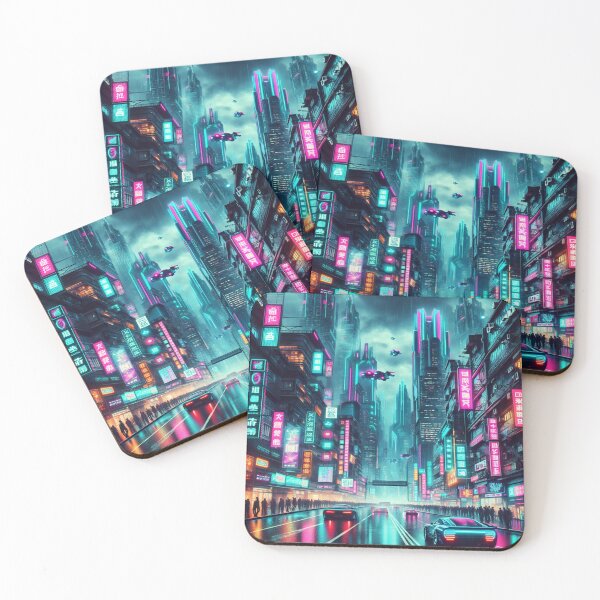 Item preview, Futuristic City designed and sold by REINADODESIGNS.