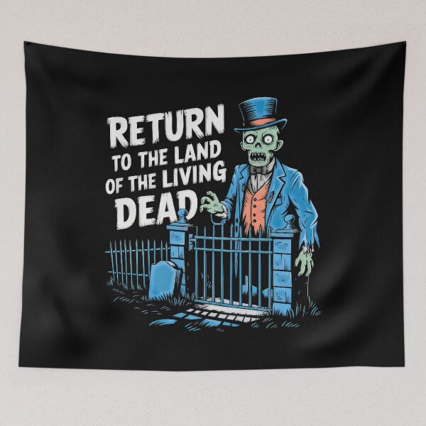 Item preview, Zombie at the Cemetery Gate designed and sold by artwaves.