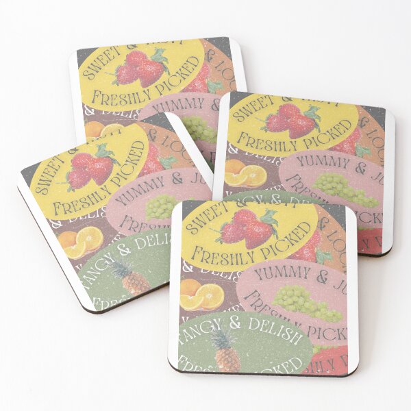 Item preview, Fruity Stickers designed and sold by namedropper.