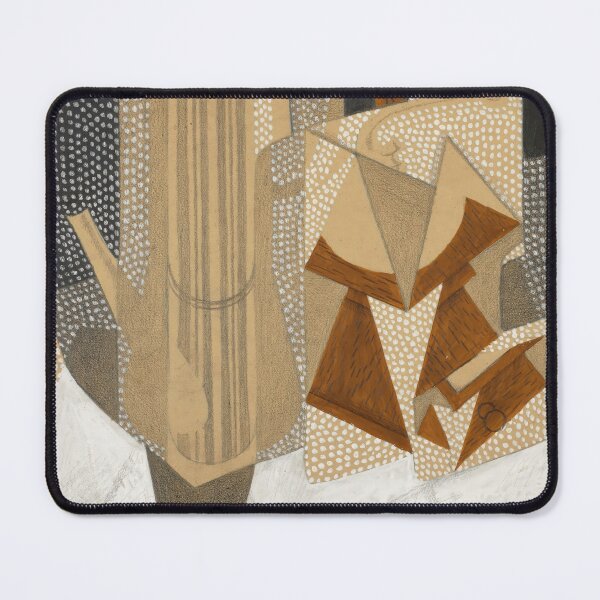 Item preview, juan gris artwork, artist juan gris, juan gris paintings, collage juan gris, juan gris cubism art, juan gris prints designed and sold by rosa-reid.