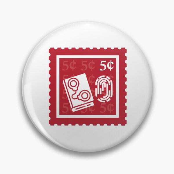 Item preview, Criminology | Cherry Red & White Stamps | College Criminal Justice Major | Forensic Science Graduate School Class | Crime Law Job | University Degree Minor | StampHeed 002 designed and sold by StampHeed.