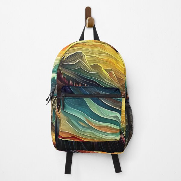 Item preview, Fantasy Dreamscape, Psychedelic Sunset, Mountain Sunrise designed and sold by Fantasy Masterpiece.