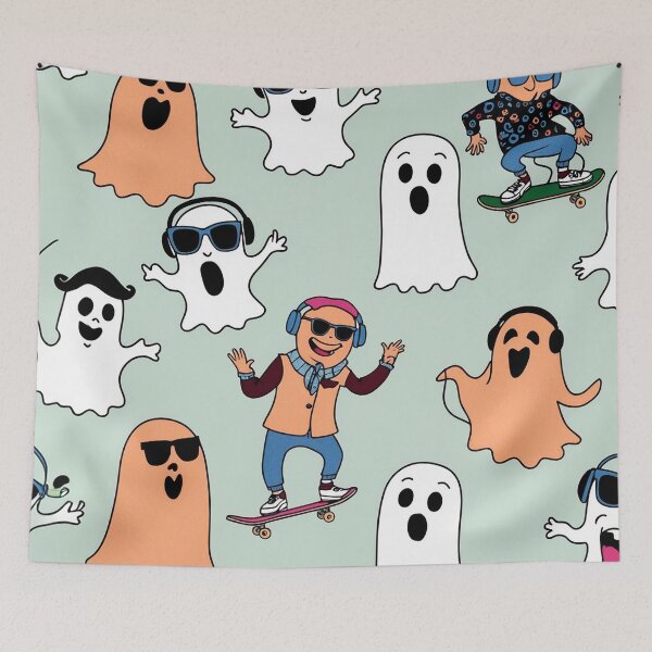 Item preview, Ghostly Fun on Wheels designed and sold by Sartawsky.