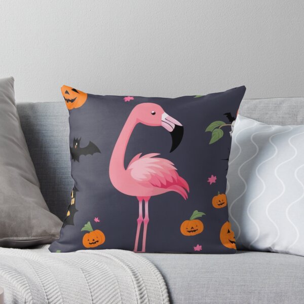 Item preview, Kawaii Flamingo Halloween Spirit designed and sold by NeatThingLover.
