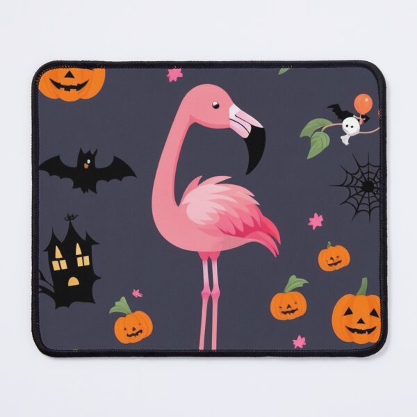 Item preview, Kawaii Flamingo Halloween Spirit designed and sold by NeatThingLover.