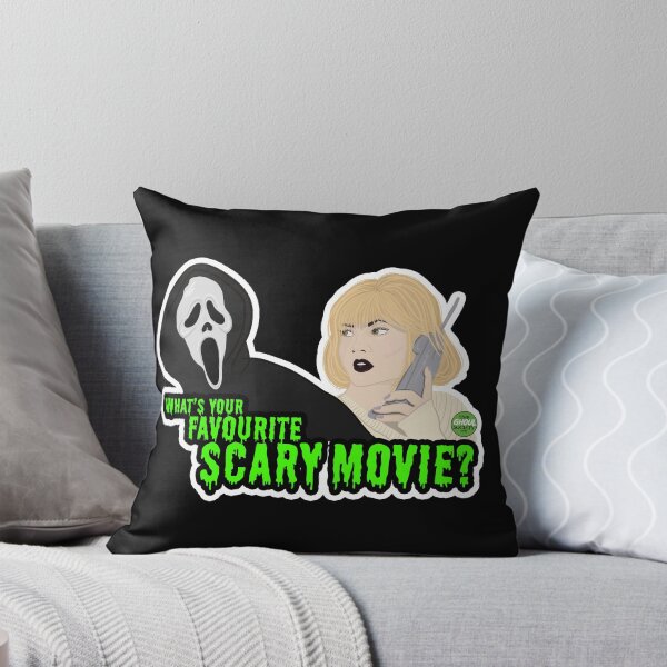Item preview, I Wanna Know Your Favourite Scary Movie designed and sold by TheGhoulSociety.