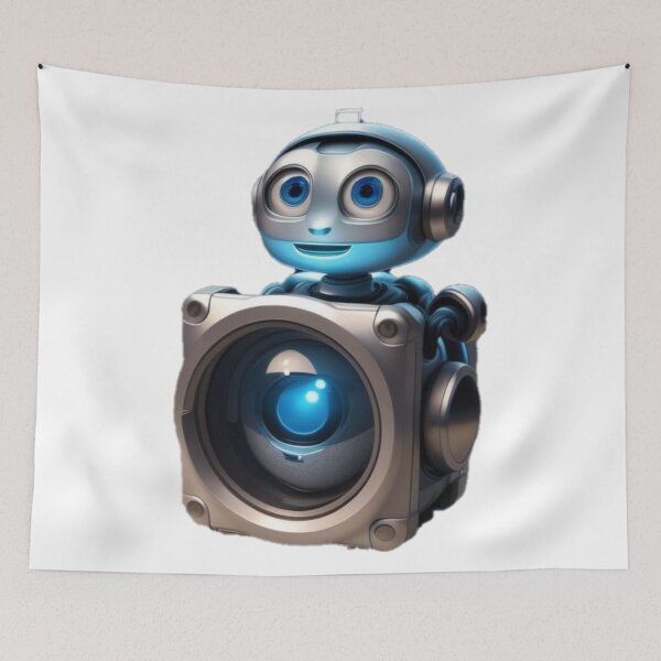 Item preview, Blue Robot Box designed and sold by PrintMeOnYou.
