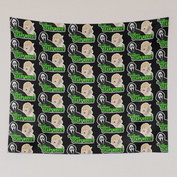 Item preview, I Wanna Know Your Favourite Scary Movie designed and sold by TheGhoulSociety.