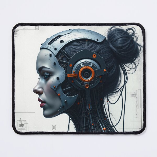 Item preview, biomechanical cyberpunk Girl Blueprint designed and sold by Smash-420.