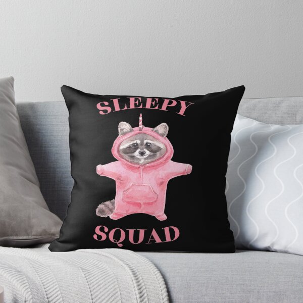 Item preview, Sleepy Squad - Raccoon In Pajamas designed and sold by Maviartig.