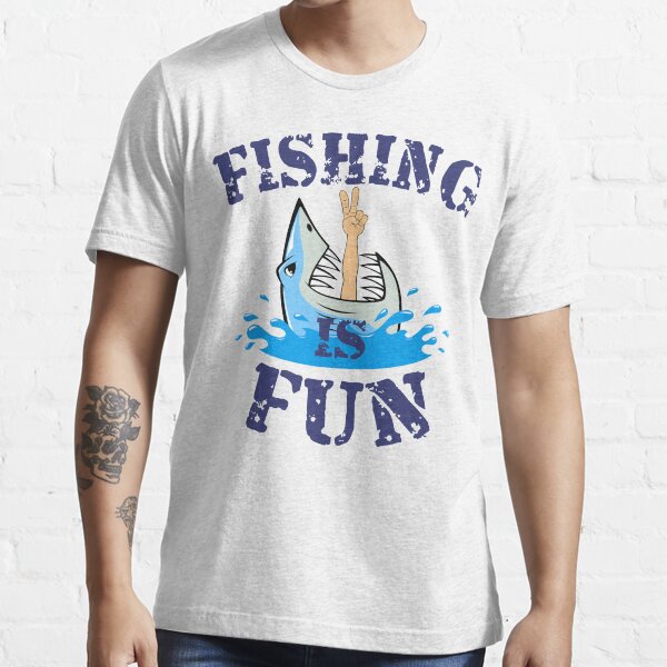 Vista previa del artículo con la obra «Fishing is Fun /», diseñado y vendido por PromoRedesHmo.