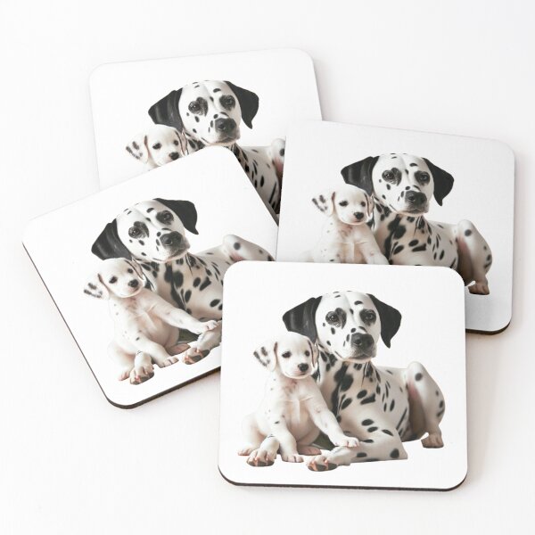 Item preview, Dalmatian Mother and Puppy designed and sold by CardsStudio.