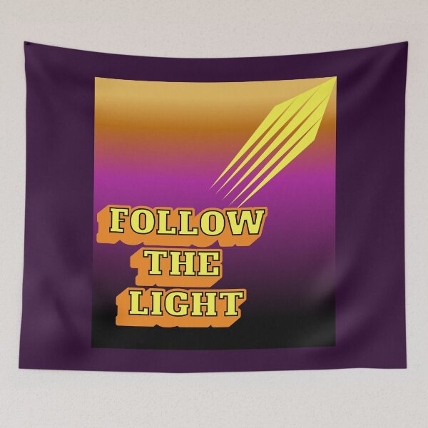 Item preview, FOLLOW THE LIGHT designed and sold by KONFRANstyle.