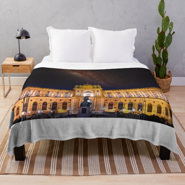 Item preview, Hofburg Palace Heldenplatz in Vienna by night designed and sold by goceris.