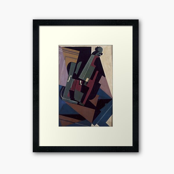 Aperçu de l'œuvre oeuvre d'art de juan gris, artiste juan gris, peintures de juan gris, collage juan gris, art cubiste de juan gris, estampes de juan gris créée et vendue par rosa-reid.