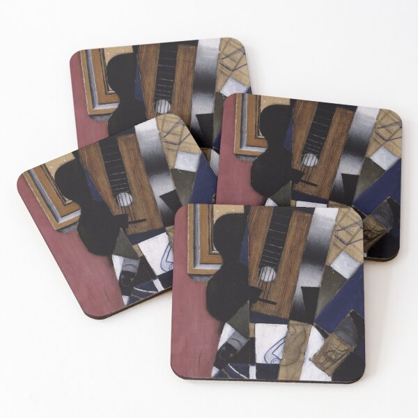 Item preview, juan gris artwork, artist juan gris, juan gris paintings, collage juan gris, juan gris cubism art, juan gris prints designed and sold by rosa-reid.