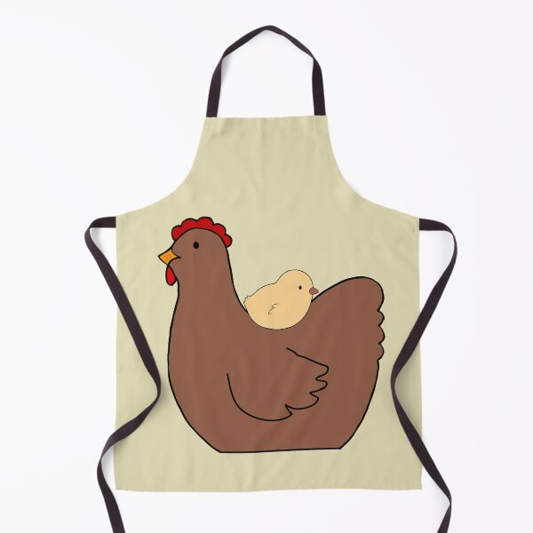 Item preview, Brown hen mom and yellow cute. designed and sold by designing01Ar3.