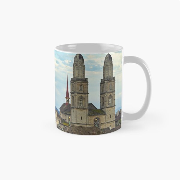 Item preview, Grossmunster cathedral towers in Zurich, Switzerland designed and sold by goceris.