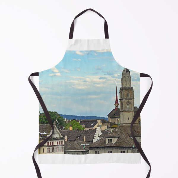 Item preview, Grossmunster cathedral towers in Zurich, Switzerland designed and sold by goceris.