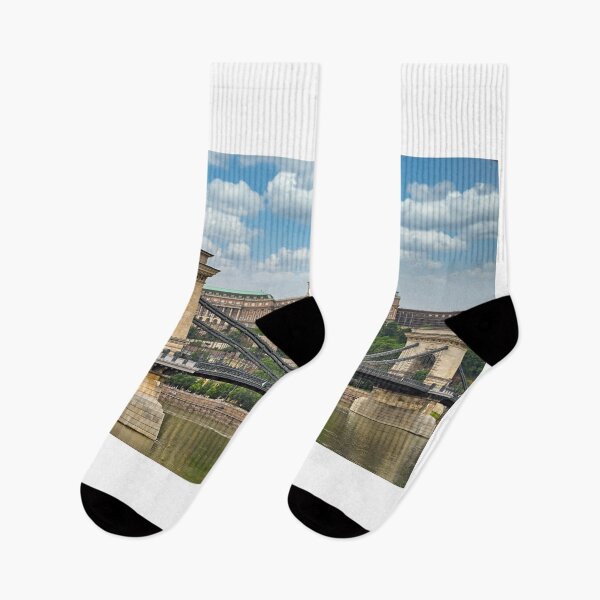 Item preview, Chain bridge and the Royal Palace or the Buda Castle,Budapest designed and sold by goceris.
