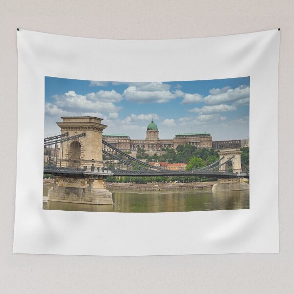 Item preview, Chain bridge and the Royal Palace or the Buda Castle,Budapest designed and sold by goceris.