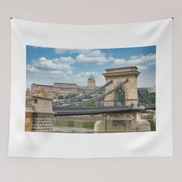 Item preview, Chain bridge and the Royal Palace or the Buda Castle,Budapest,Hungary designed and sold by goceris.