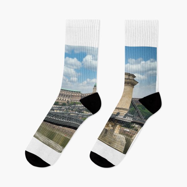 Item preview, Chain bridge and the Royal Palace or the Buda Castle,Budapest,Hungary designed and sold by goceris.