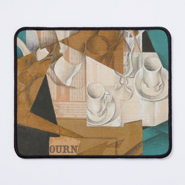 Item preview, juan gris artwork, artist juan gris, juan gris paintings, collage juan gris, juan gris cubism art, juan gris prints designed and sold by rosa-reid.