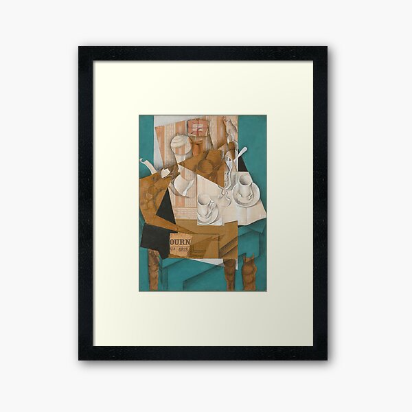 Aperçu de l'œuvre oeuvre d'art de juan gris, artiste juan gris, peintures de juan gris, collage juan gris, art cubiste de juan gris, estampes de juan gris créée et vendue par rosa-reid.