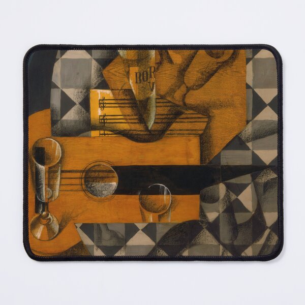 Item preview, juan gris artwork, artist juan gris, juan gris paintings, collage juan gris, juan gris cubism art, juan gris prints designed and sold by rosa-reid.