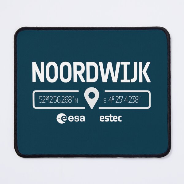 Item preview, ESA ESTEC Noordwijk: Space Center Coordinates Art designed and sold by MeetinSpace.