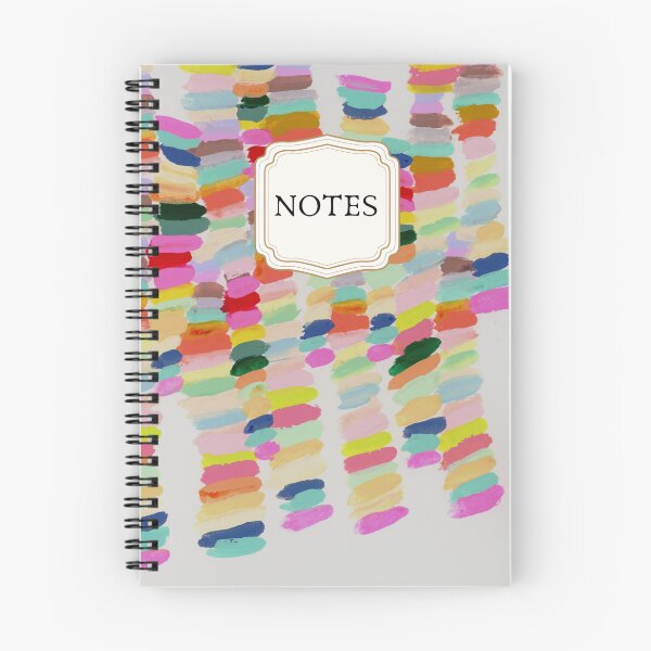 Item preview, Colorful Abstract Notes Journal Cover by Jemma Jamie Skidmore designed and sold by Jemma Jamie Skidmore.