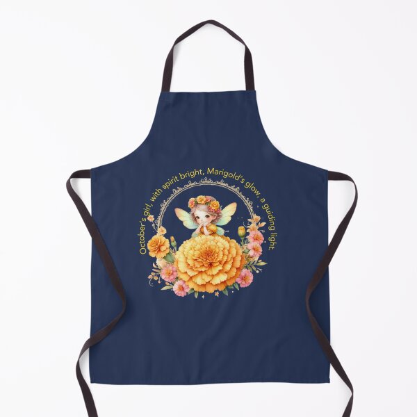 Item preview, October Birth Flower Gifts and Meanings | October Flowers| Marigolds | Birthday for Girls Women| Flower Fairy designed and sold by Heritage Hive Studio.