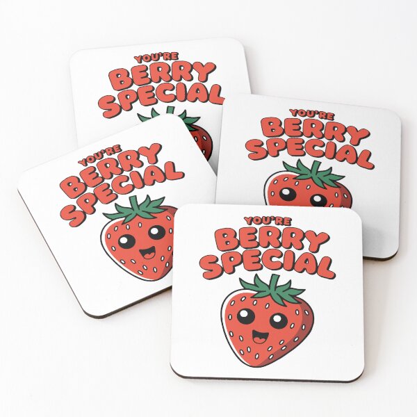 Item preview, You're Berry Special! Funny Cute Strawberry designed and sold by PMCreative.