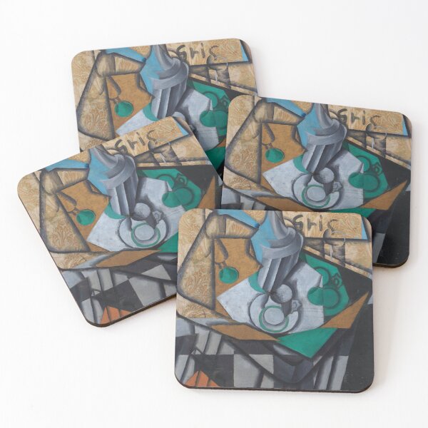 Item preview, juan gris artwork, artist juan gris, juan gris paintings, collage juan gris, juan gris cubism art, juan gris prints designed and sold by rosa-reid.