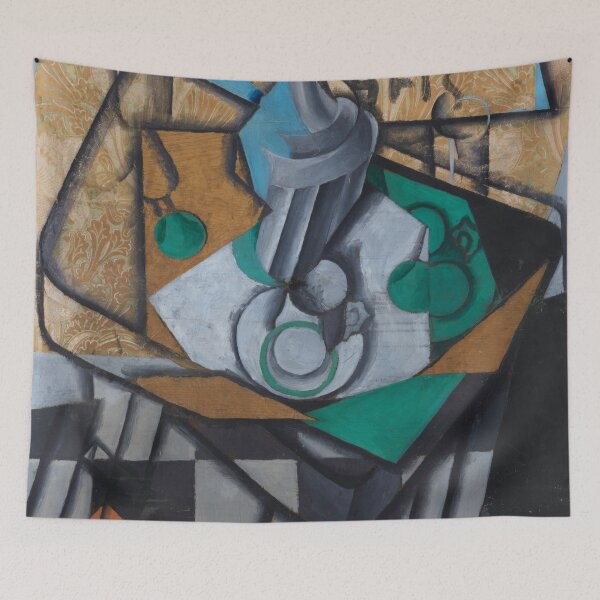 Item preview, juan gris artwork, artist juan gris, juan gris paintings, collage juan gris, juan gris cubism art, juan gris prints designed and sold by rosa-reid.