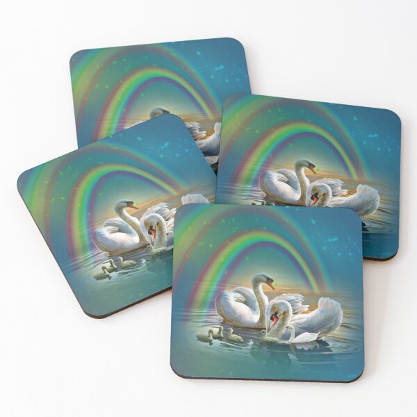 Item preview, GRACEFUL SWANS designed and sold by Salisha Wheeler.