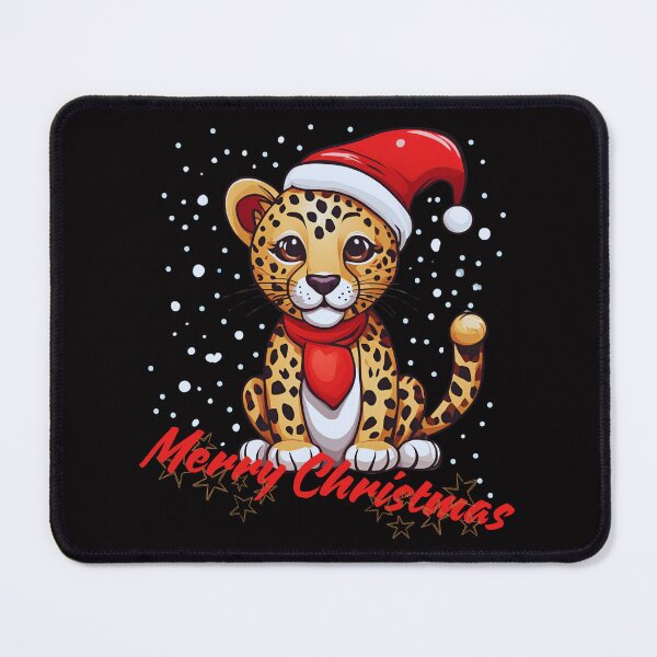 Item preview, Christmas cat Merry Christmas Cat Animals Leopard designed and sold by Design_Your_Day.