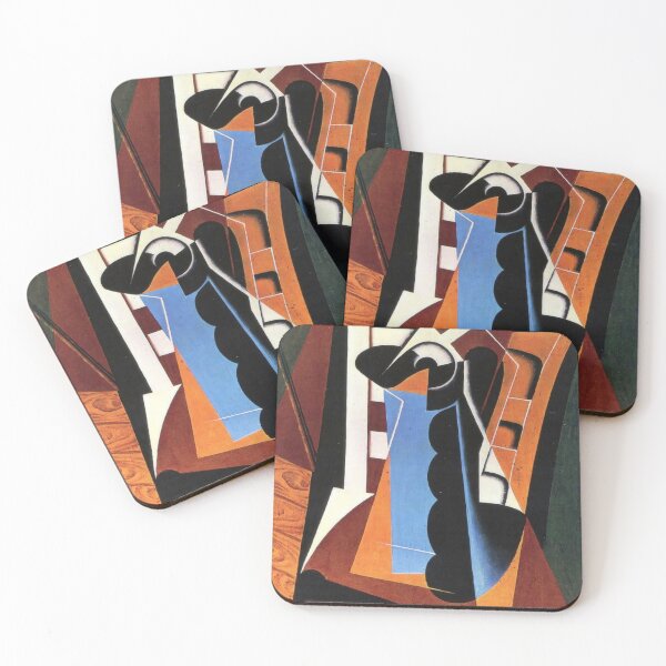 Item preview, juan gris artwork, artist juan gris, juan gris paintings, collage juan gris, juan gris cubism art, juan gris prints designed and sold by rosa-reid.
