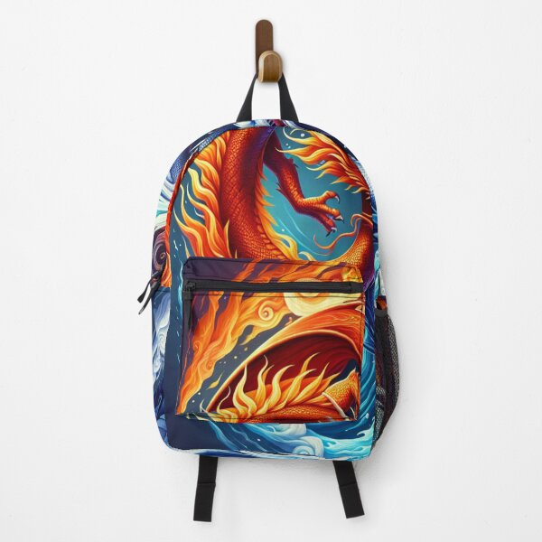 Item preview, fire and ice dragon designed and sold by REINADODESIGNS.
