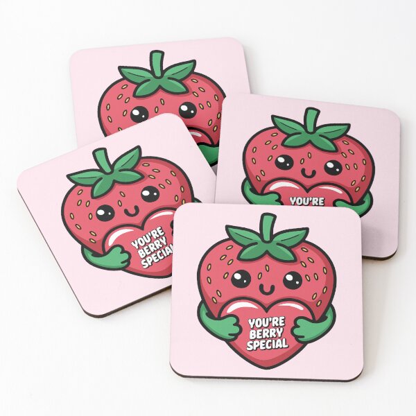 Item preview, You're Berry Special! Cute Strawberry Pun designed and sold by PMCreative.