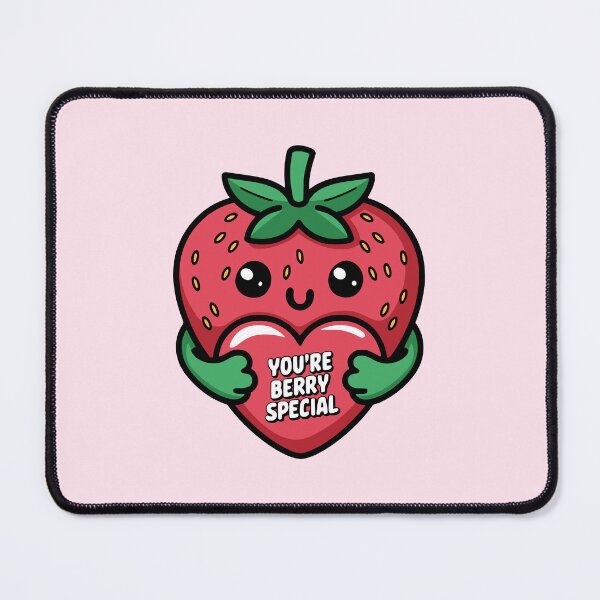 Item preview, You're Berry Special! Cute Strawberry Pun designed and sold by PMCreative.